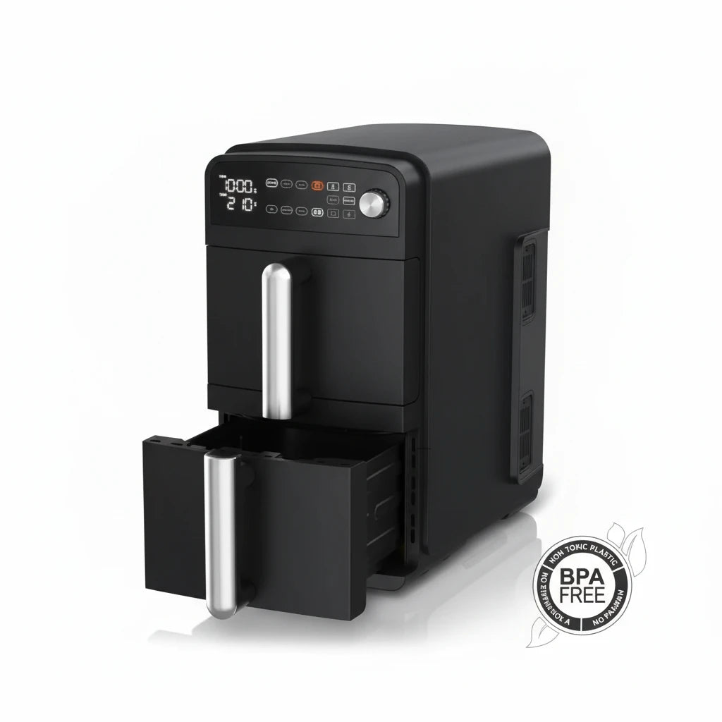 Arendo  PRO dviejų stalčių karšto oro gruzdintuvė 11 l