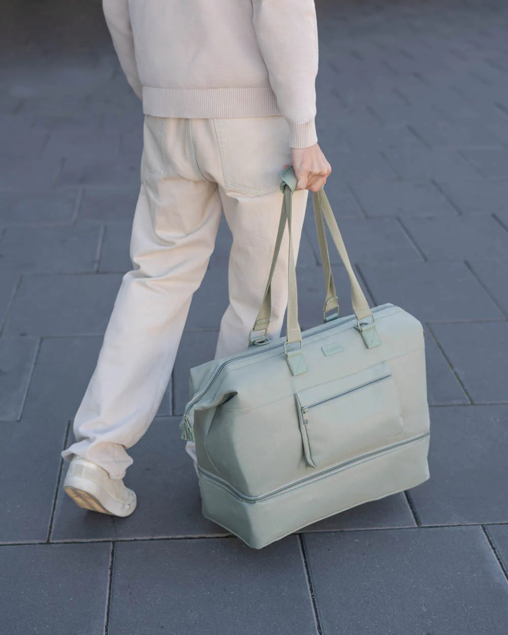 Kelioninis krepšys su batų vieta