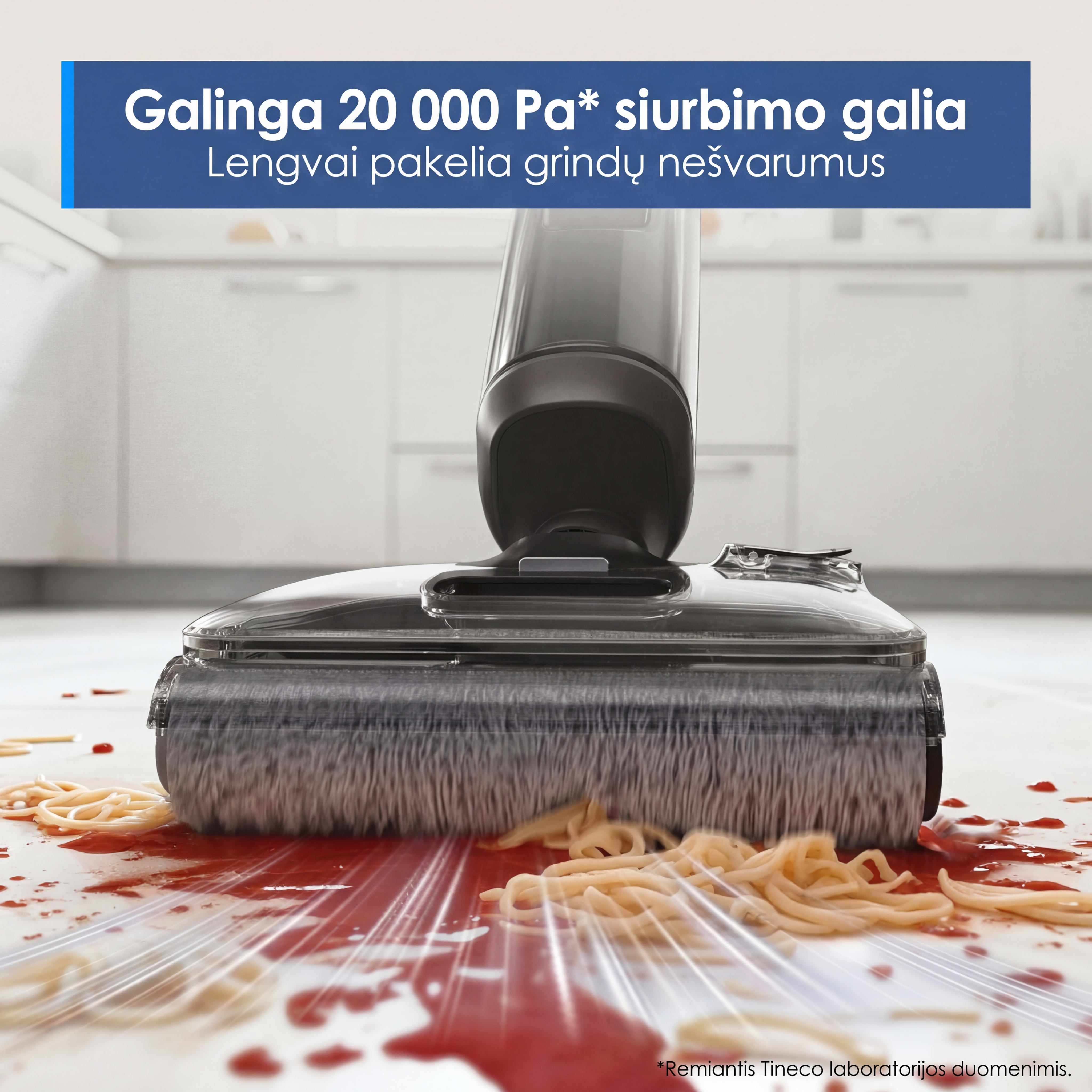 Tineco Floor One i6 Stretch – šlapiai ir sausai siurbiantis dulkių siurblys