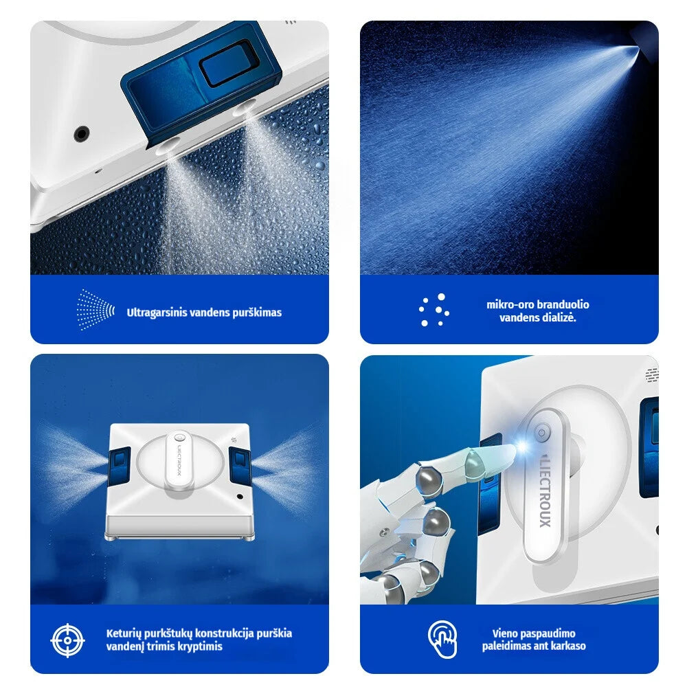 Liectroux TOP  langų valymo robotas 100 ml