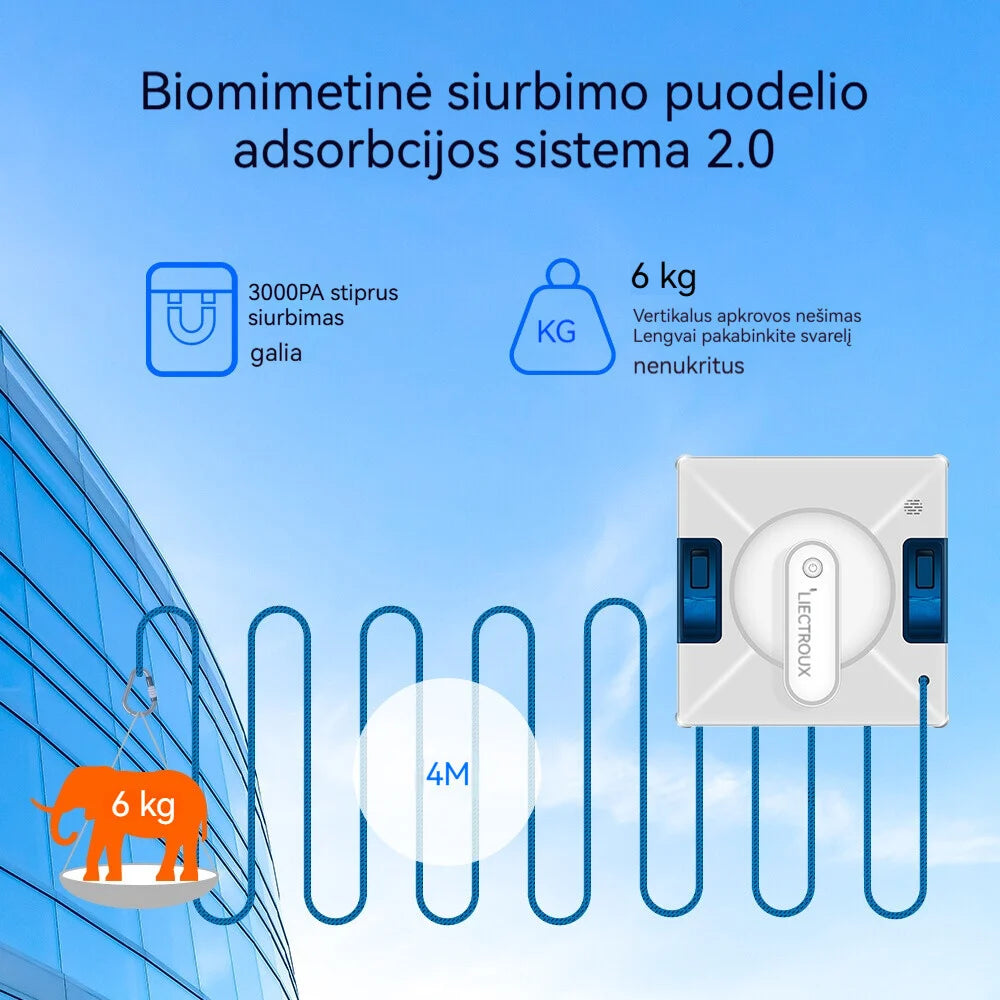 Liectroux Smart 5 langų valymo robotas 100 ml