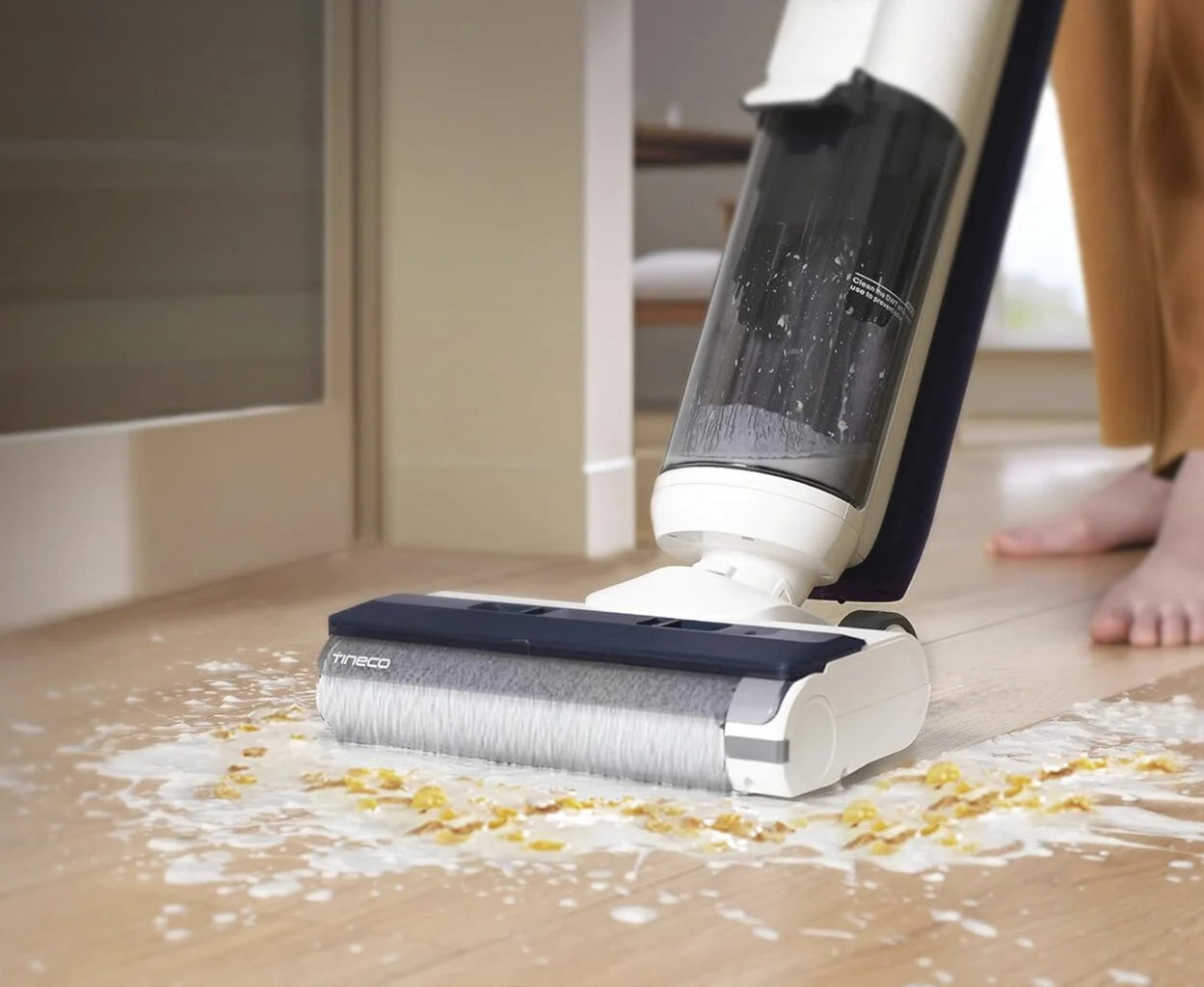 Tineco iFloor 5 Breeze daugiafunkcis grindų valiklis su automatinio savivalymo funkcija